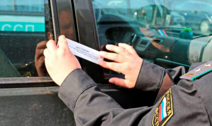 В Калининградской области арестованы 18 автомобилей крупных должников по транспортному налогу