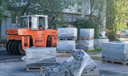 В Калининграде реализуются проекты благоустройства дворов и улучшения дорожной сети