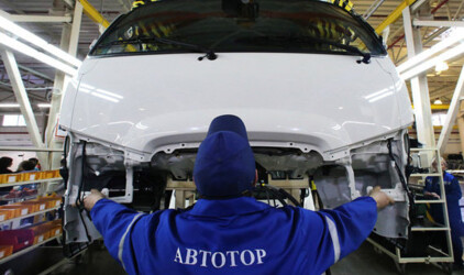 Половина объёмов производства в Калининградской области приходится на «Автотор»