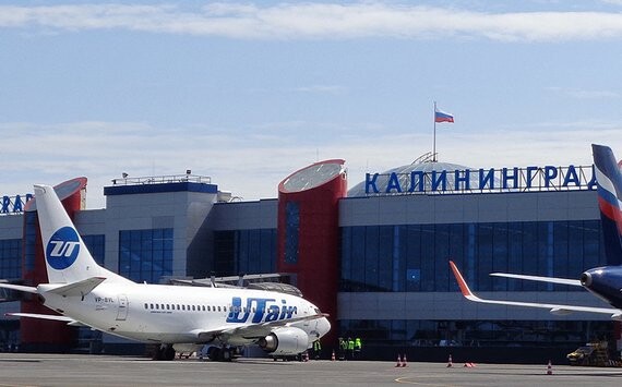 Строители случайно парализовали работу калининградского аэропорта