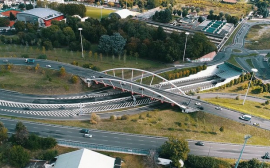 В Калининграде ремонт путепровода на ул. Вагоностроительной продолжат в 2022 году