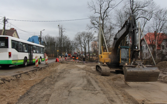 В Калининграде сразу на нескольких участках ведутся масштабные дорожные работы
